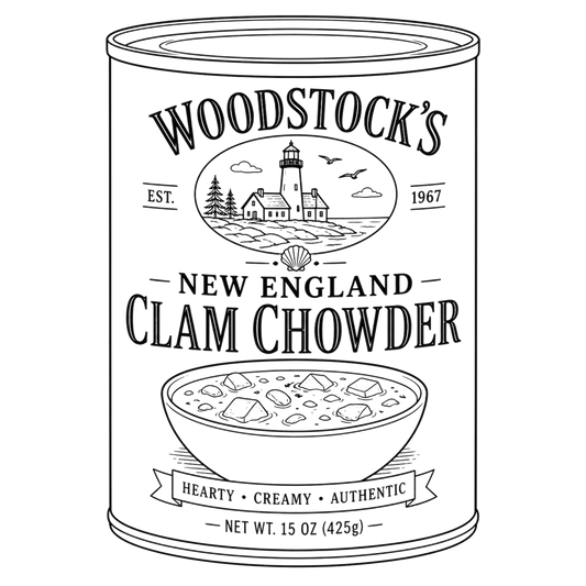 Woodstocks Clam Chowder Tee