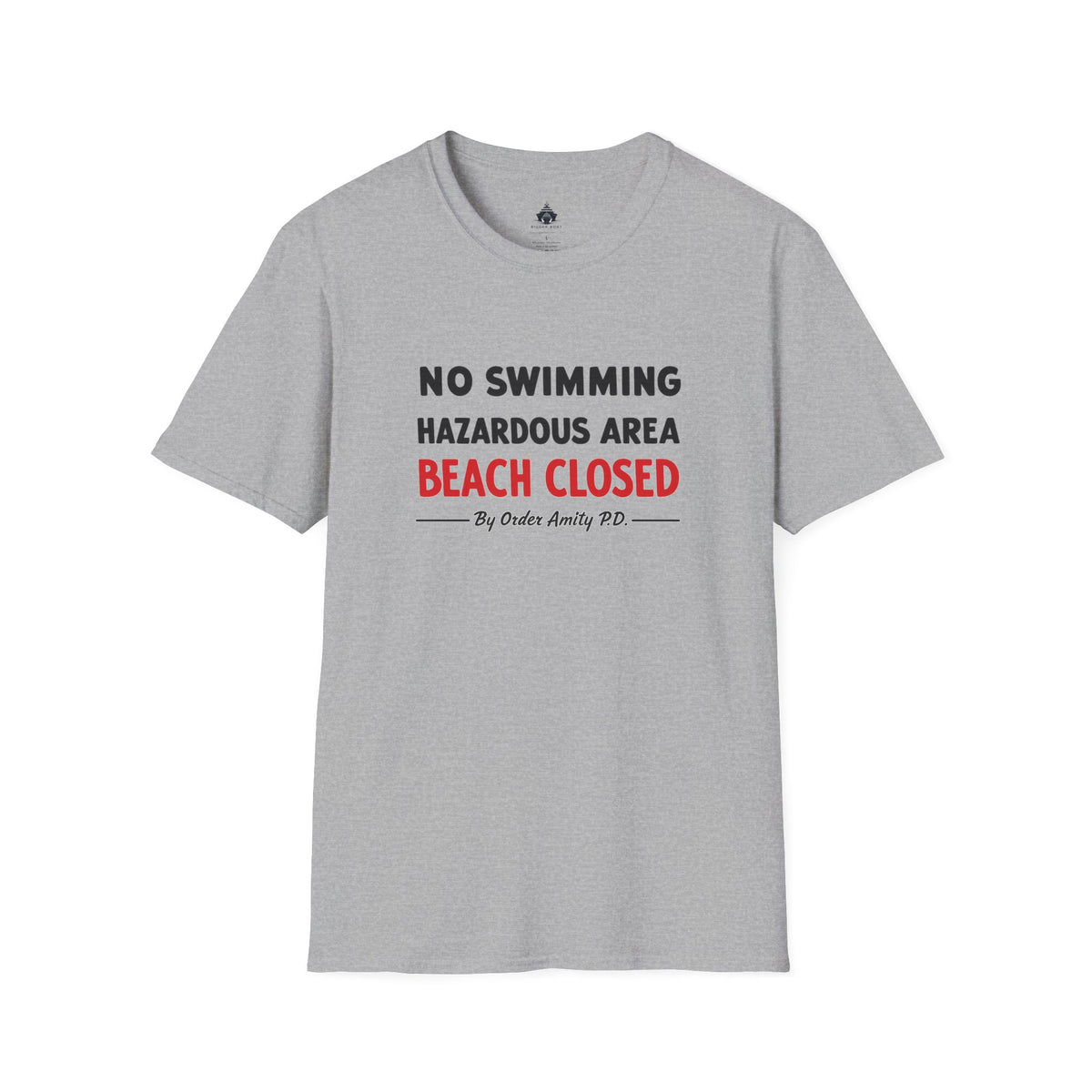 Amity Island Beach Closed Tee