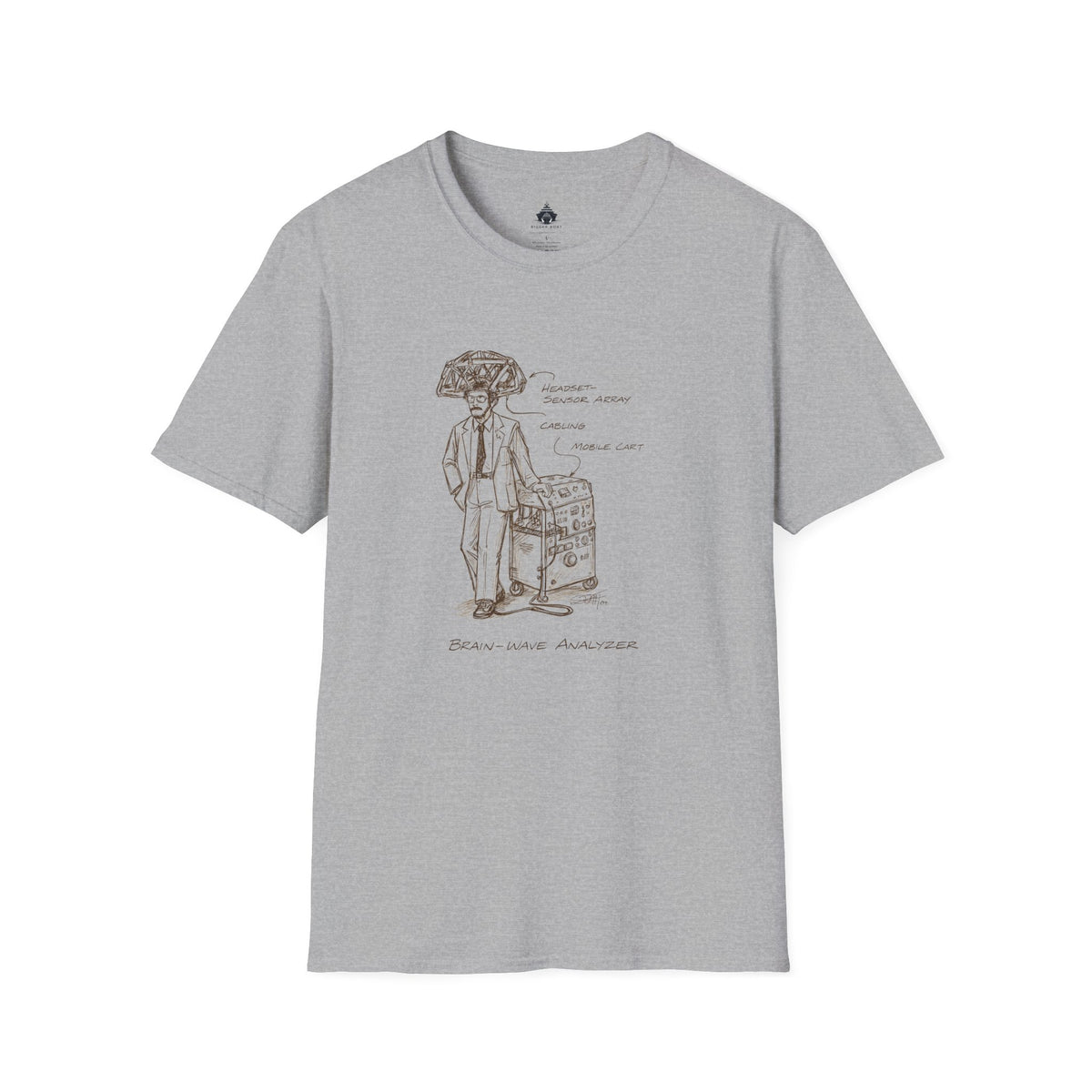 Doc Brown's Brain Wave Analyser Tee