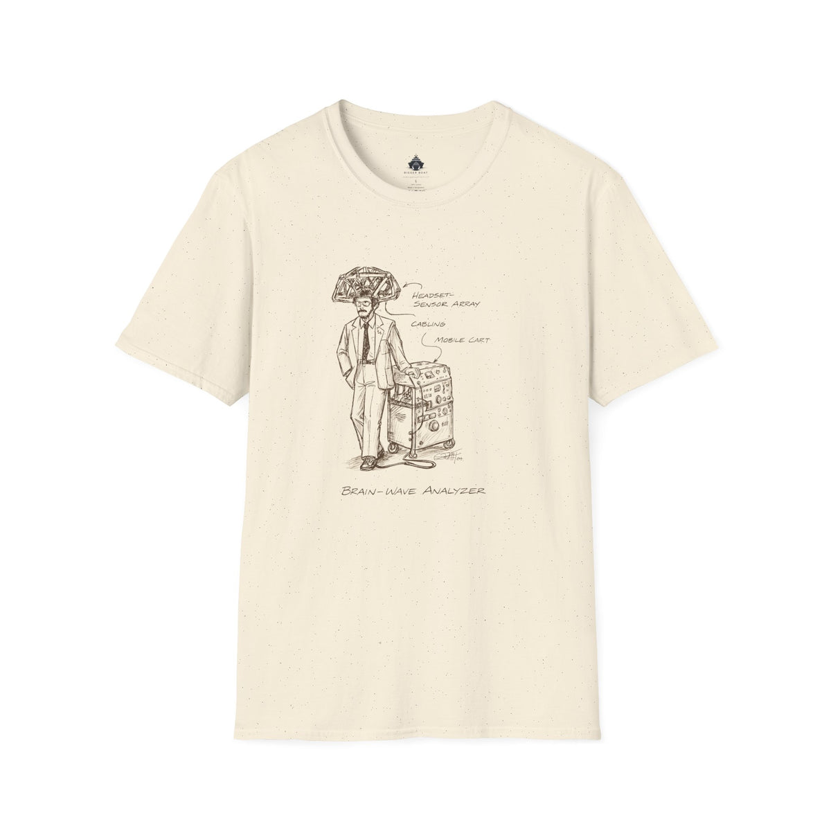 Doc Brown's Brain Wave Analyser Tee