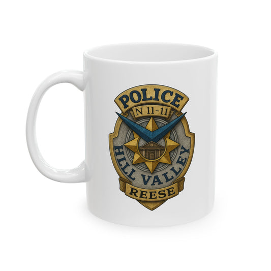 Hill Valley Officer Reese Mug