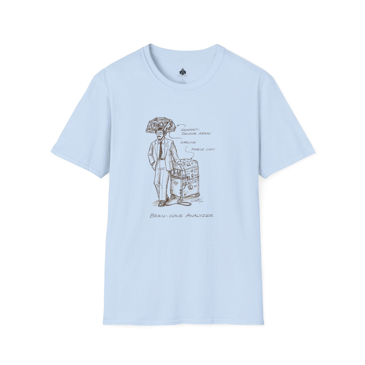 Doc Brown's Brain Wave Analyser Tee