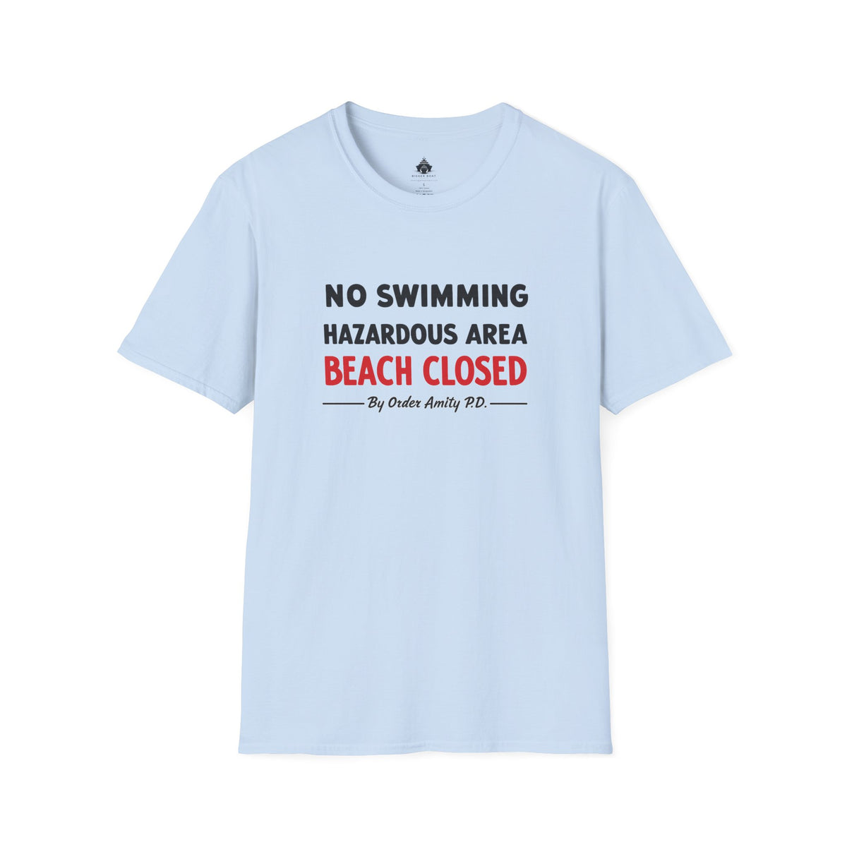 Amity Island Beach Closed Tee