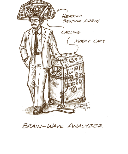 Doc Brown's Brain Wave Analyser Tee